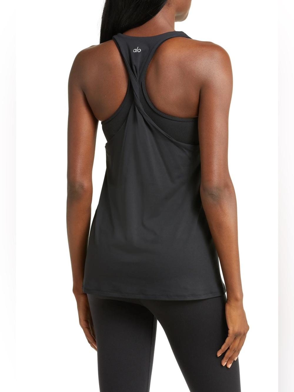 ALO Yoga Don't Get It Twisted Racerback Tank